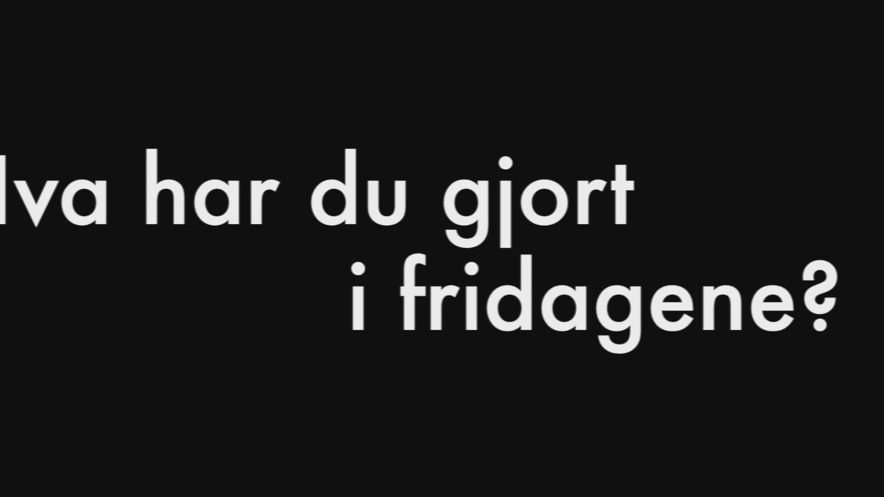 Trening etter fridager